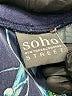 Soho 100% Polyester Floral Blue Sweatpants Size M - photo 4