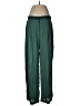 The Row 100% Viscose Color Block Green Track Pants Size 8 - photo 1