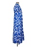 Zara Print Blue Casual Dress Size S - photo 4