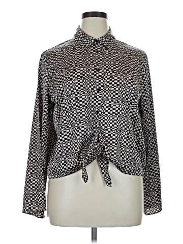 Maison d' Amelie Long Sleeve Blouse (view 1)