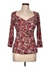 J.t.b. Red 3/4 Sleeve Top Size L - photo 1