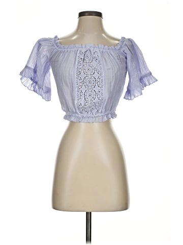 Guess Short Sleeve Blouse (view 1)