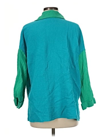 Show Me Your Mumu 3/4 Sleeve Button-Down Shirt (view 2)