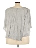 B.l.e.u. 100% Rayon Gray Short Sleeve Top Size 3X - photo 2