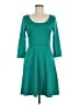 Old Navy Solid Teal Casual Dress Size M - photo 1