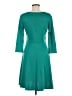 Old Navy Solid Teal Casual Dress Size M - photo 2