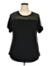 Adele & May Black Short Sleeve Blouse Size 3X - photo 1