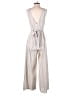 Harper Stripes Ivory Jumpsuit Size M - photo 2