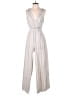 Harper Stripes Ivory Jumpsuit Size M - photo 1