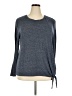 Gap Outlet Gray Long Sleeve Top Size XXL - photo 1