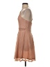 Sequin Hearts 100% Nylon Tan Cocktail Dress Size 5 - photo 5