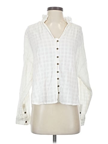 Pilcro Long Sleeve Blouse (view 1)