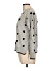 Gap Outlet 100% Cotton Hearts Gray Pullover Sweater Size L - photo 5