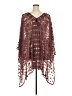 Torrid Burgundy Poncho Size Fits all women Plus - photo 2