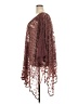 Torrid Burgundy Poncho Size Fits all women Plus - photo 5