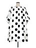 Cato 100% Polyester Polka Dots White Casual Dress Size 22W-24W - photo 2