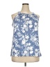 Loveappella Blue Sleeveless Blouse Size 3X - photo 1