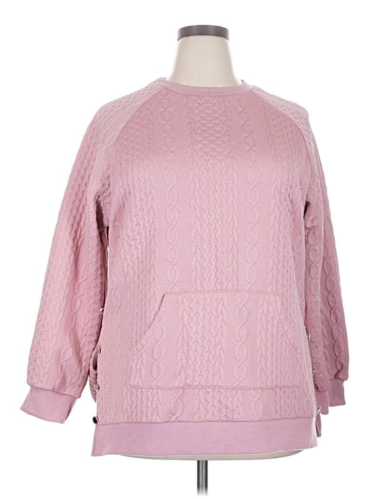 Pre-owned Unbranded Pullover Sweater In Pink