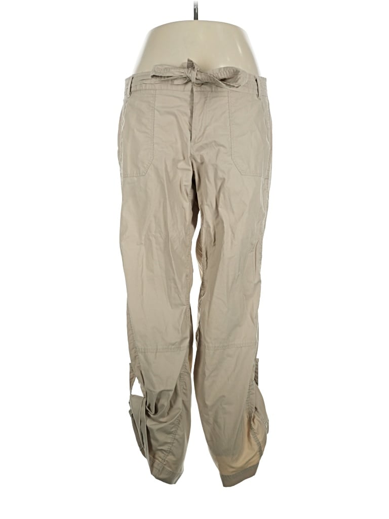 Pre-owned Express Design Studio Cargo Pants In Tan