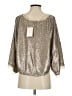 Free People 100% Nylon Silver Kimono Size S - photo 2