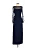 JS Collections Solid Blue Cocktail Dress Size 4 - photo 2