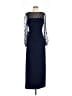 JS Collections Solid Blue Cocktail Dress Size 4 - photo 1