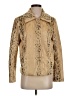 Erin London 100% Polyester Animal Print Gold Jacket Size S - photo 1