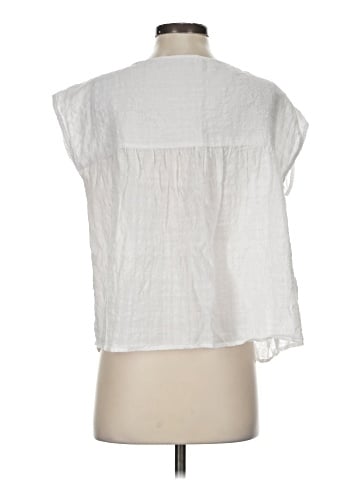 Eileen Fisher Short Sleeve Blouse (view 2)