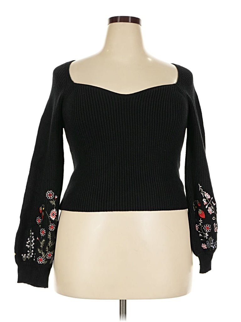 Click to view more detailed imagery on our partner's website Pre-owned Assorted Brands Pullover Sweater In Black