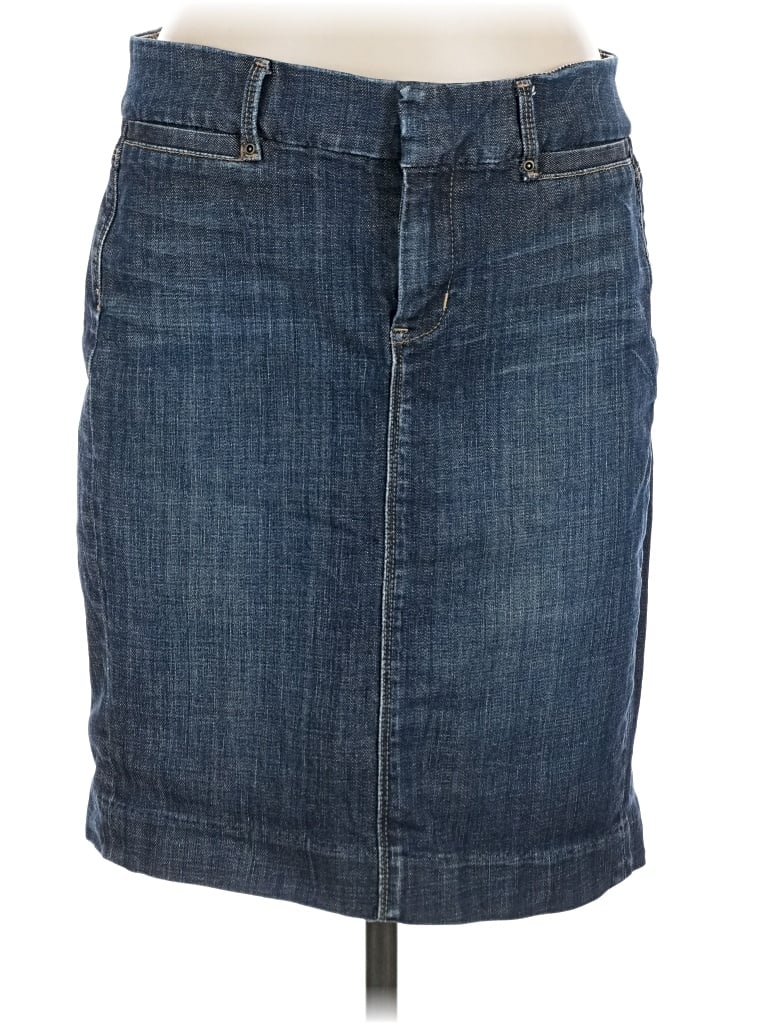 Pre-owned Limited Edition Denim Skirt In Blue