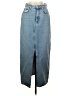 MNG Blue Denim Skirt Size 5 - photo 1