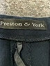 Preston & York 100% Polyester Blue Dress Pants Size 10 - photo 4