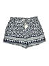 Shein Curve Print Blue Shorts Size 14 Plus (1) - photo 1
