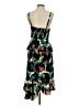 J.Crew 100% Silk Print Green Cocktail Dress Size 2 - photo 2