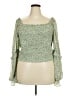 Wild Fable Green 3/4 Sleeve Blouse Size 4X - photo 1