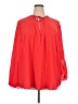 Harve Benard Red 3/4 Sleeve Blouse Size 3X - photo 1