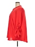 Harve Benard Red 3/4 Sleeve Blouse Size 3X - photo 5