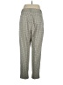 Banana Republic Houndstooth Green Casual Pants Size 14 - photo 2