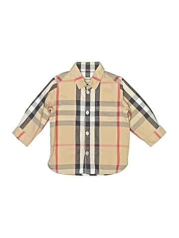 Burberry Short Sleeve Button-Down Shirt (view 1)