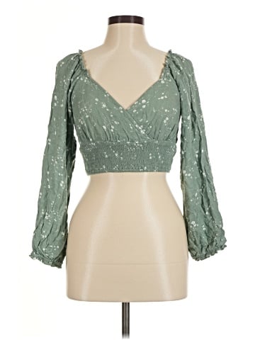 LA Hearts 3/4 Sleeve Blouse (view 1)