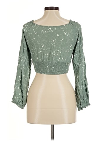 LA Hearts 3/4 Sleeve Blouse (view 2)