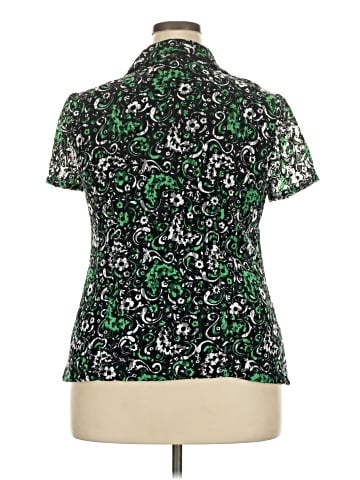 Style&Co Short Sleeve Blouse (view 2)