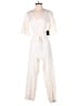Express Solid Ivory Jumpsuit Size XXS - photo 1