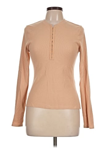 7 For All Mankind Long Sleeve Henley (view 1)