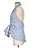 Zara Blue Sleeveless Blouse Size XS - photo 5