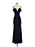 City Studio Blue Cocktail Dress Size 1 - photo 1
