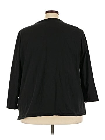 Roaman's 3/4 Sleeve Blouse (view 2)