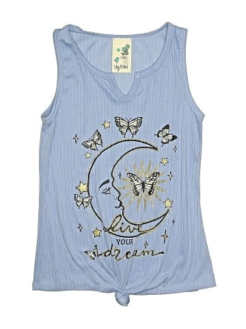 Lily Bleu Sleeveless T-Shirt (view 1)