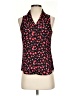 Express 100% Polyester Black Sleeveless Blouse Size XXS - photo 1