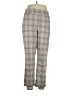 Tribal Plaid Gray Casual Pants Size 14 - photo 1